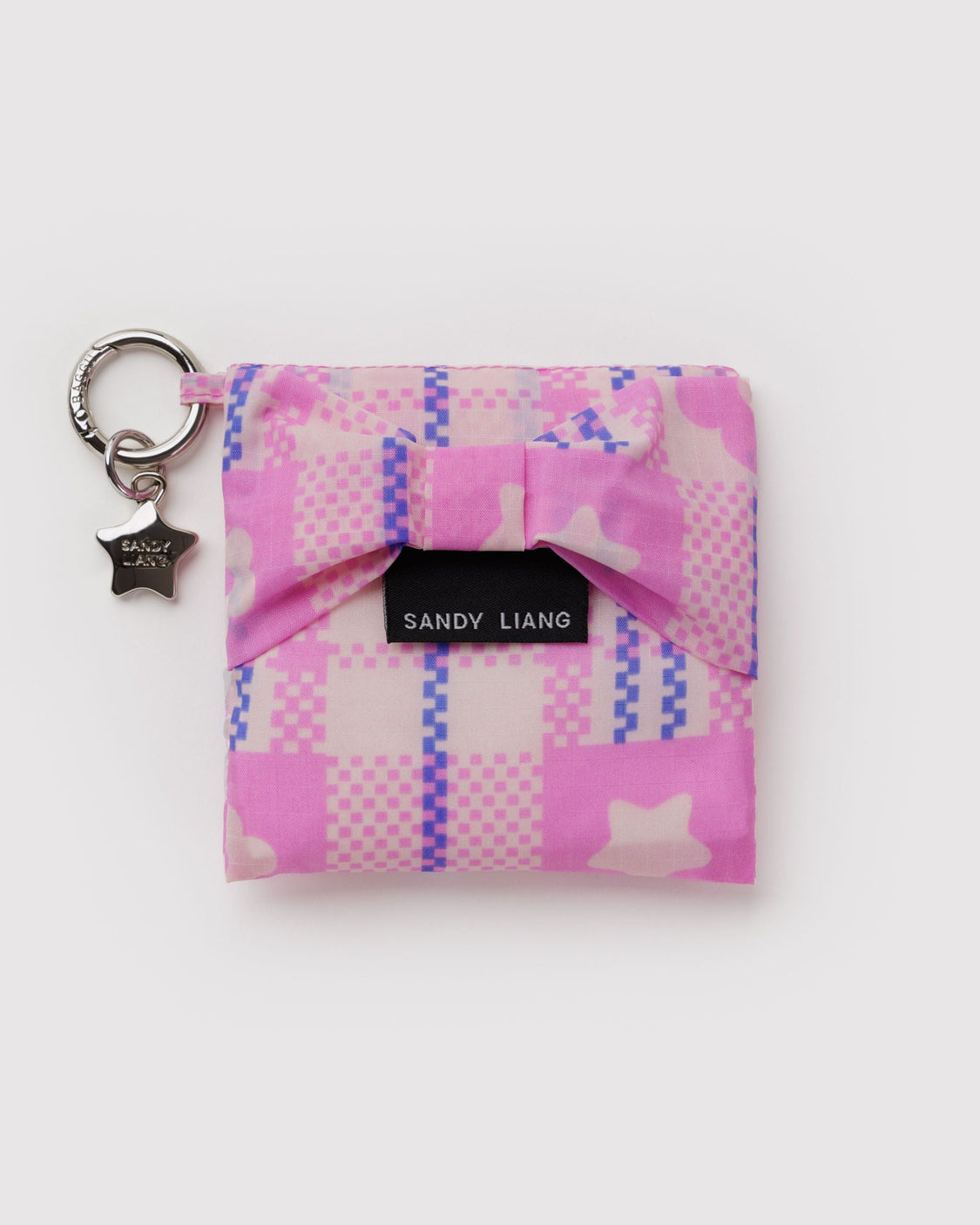 Baby Bow Baggu - Market Plaid Pink - Essential Everyday Carry