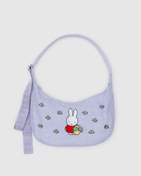 Medium Nylon Crescent Bag