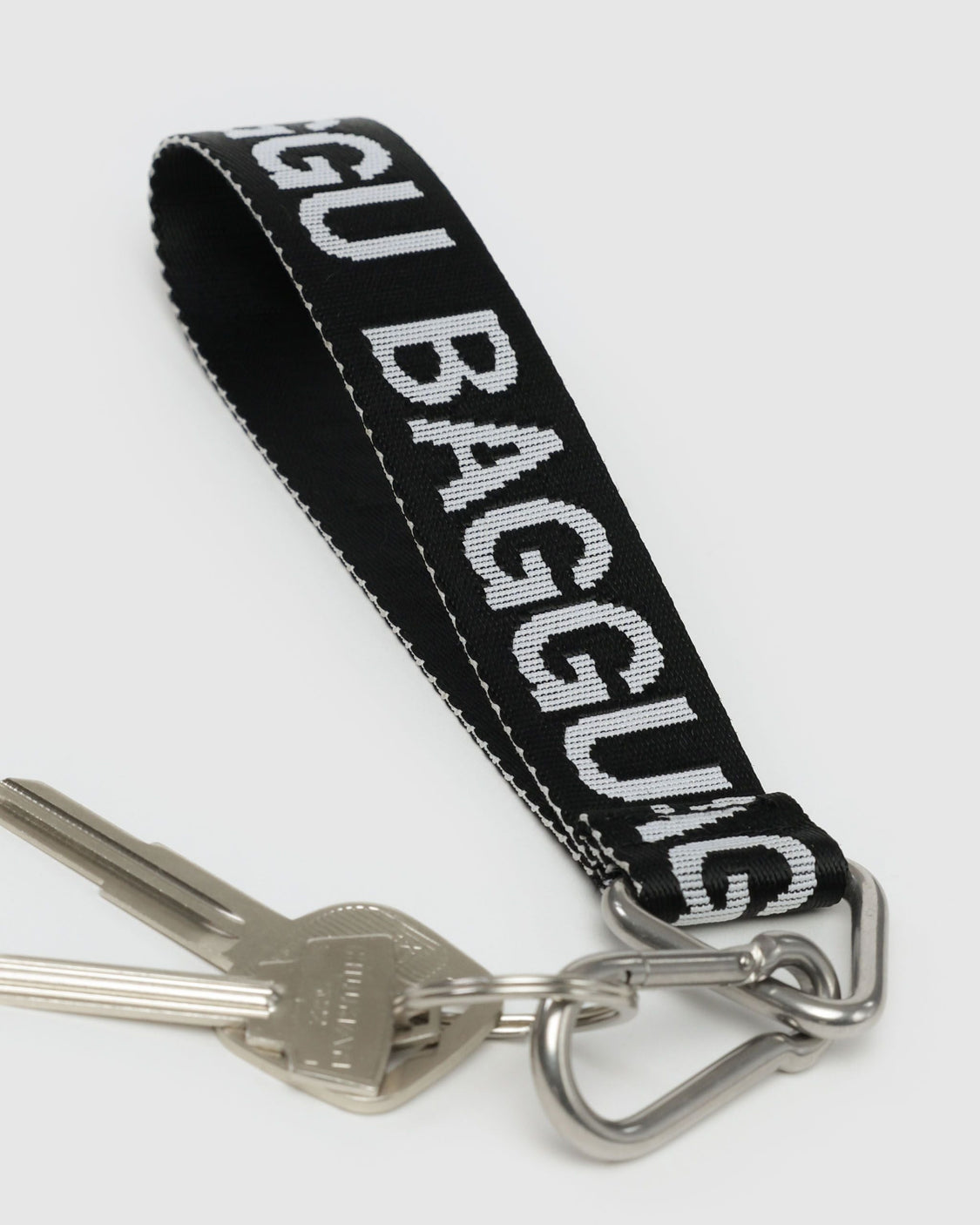 Logo Keychain - Black and White - Easy Key Accent