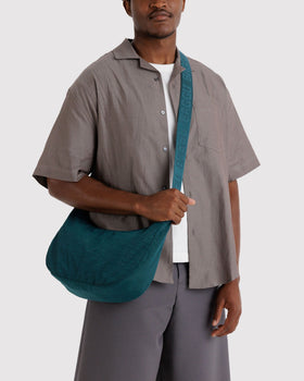 Medium Nylon Crescent Bag