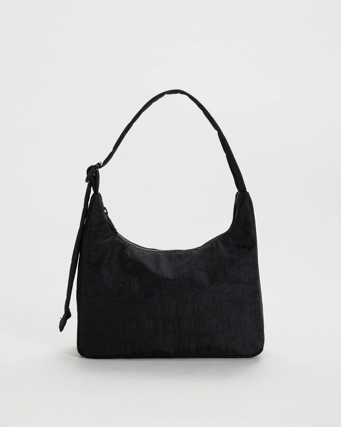Mini Nylon Shoulder Bag - Black Key Leash - Simple Market Style