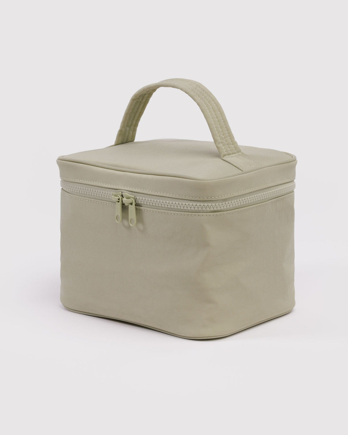 Large Cosmetic Case - Celadon - Bright Travel Case